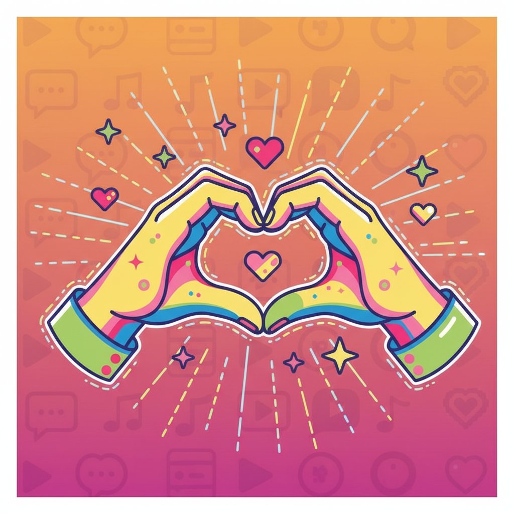 ๐ซถ Heart Hands Emoji Meaning