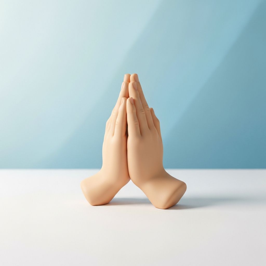 ๐ Folded Hands Emoji Meaning