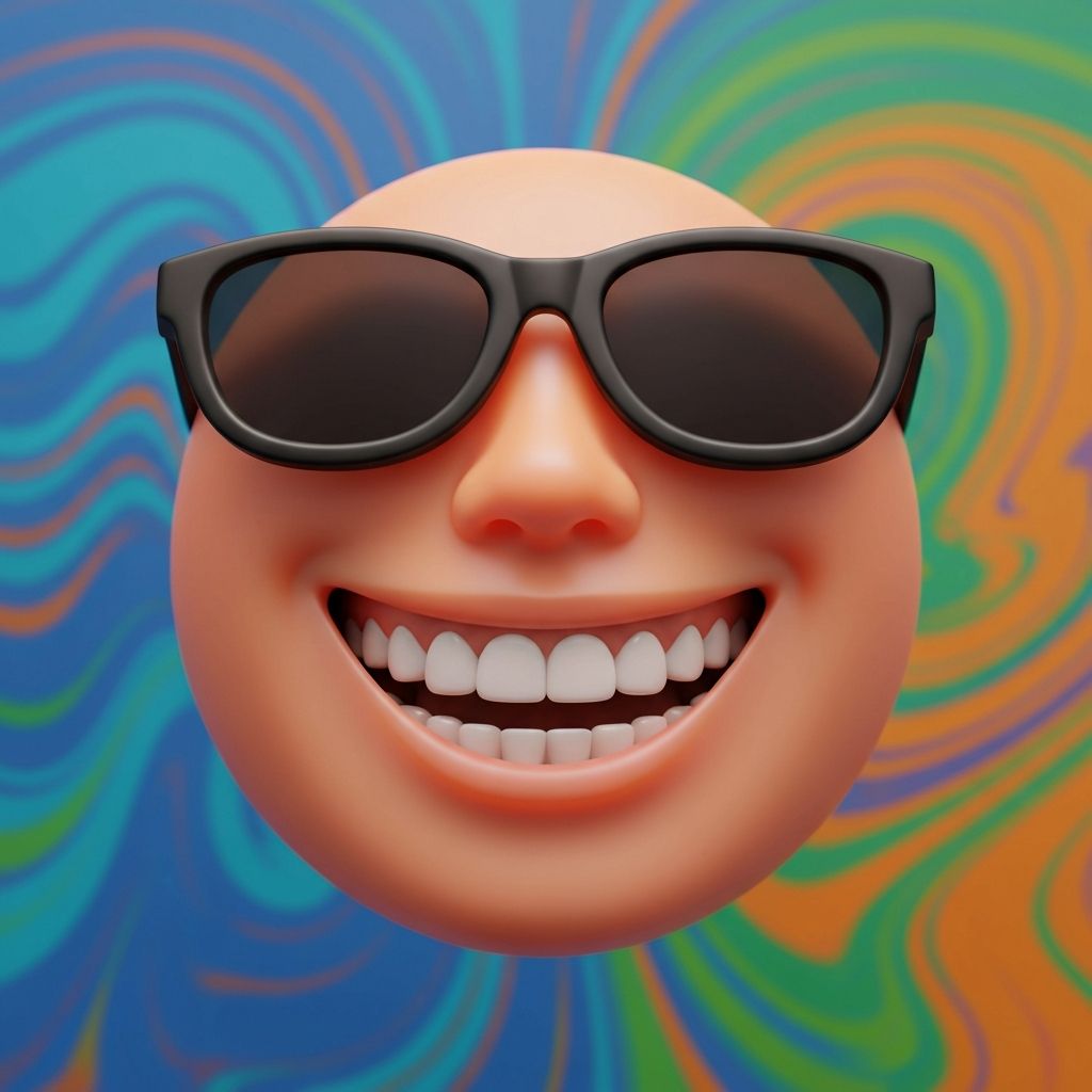 ๐ Smiling Face with Sunglasses
