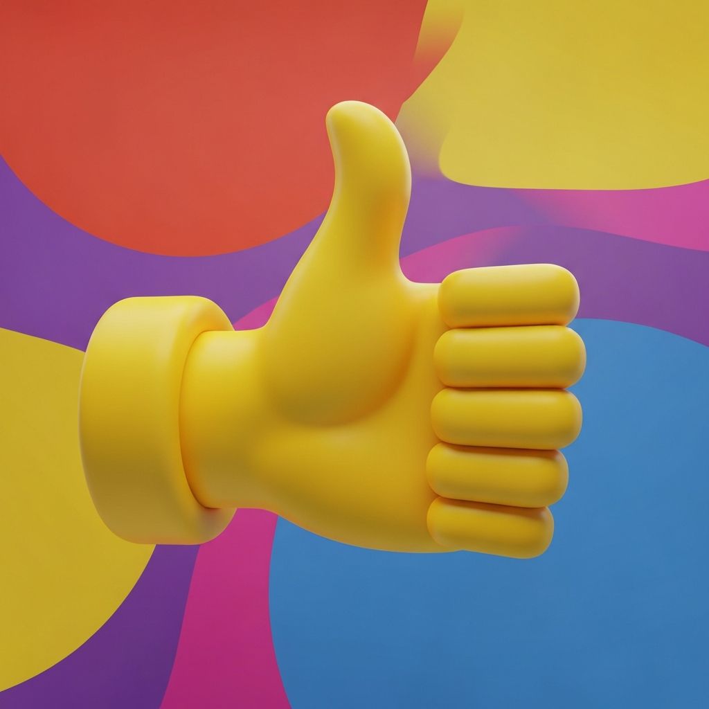 👍 Thumbs Up Emoji