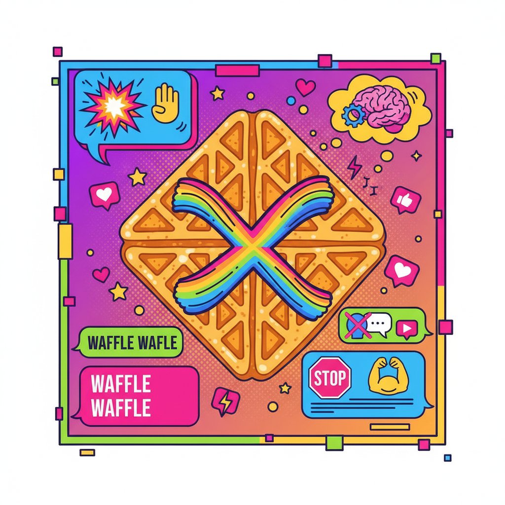 Waffle Emoji Meaning